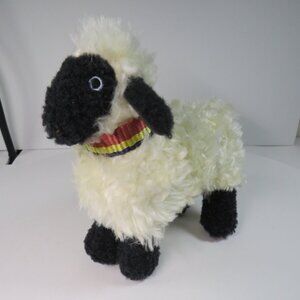 American Kennel Club Sheep Lamb 6" tall Black & White